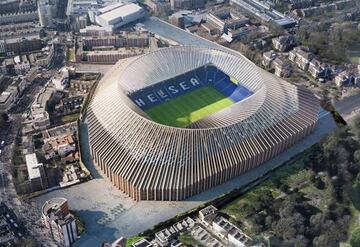 El proyecto del nuevo estadio del Chelsea