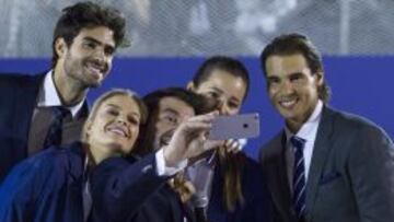 Nadal, durante un acto publicitario.