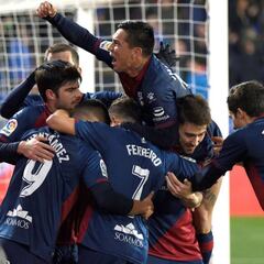 Longo consuela al Huesca en el 94' y angustia más al Villarreal