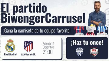 ¡El derbi madrileño tiene premio y se juega en Carrusel y Biwenger!