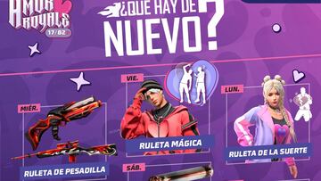 agenda semanal free fire