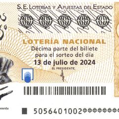 Comprobar resultados de Lotería Nacional: Sorteo Extraordinario de Julio hoy, sábado 13