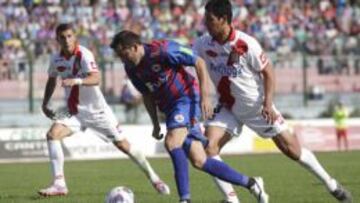 Curicó goleó a Iberia en el Estadio Municipal de Los Angeles
