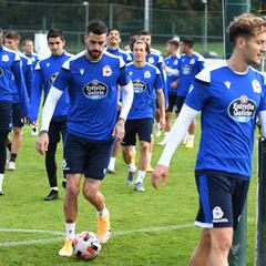 Borja Granero se une al grupo, pero sigue entre algodones