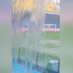 Why the Copa Libertadores final was suspended - waterfalls in La Bombonera