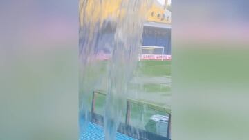 Why the Copa Libertadores final was suspended - waterfalls in La Bombonera