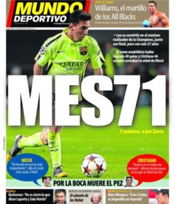 Portadas de la prensa deportiva