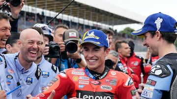 Marc Márquez y Álex Márquez.