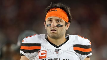 The Cleveland Browns have traded quarterback Baker Mayfield to the Carolina Panthers in exchange for a conditional fifth-round pick in the 2024 NFL Draft.