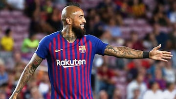Arturo Vidal supera los 600 partidos en el profesionalismo
