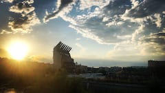 Aspecto actual del estado de las obras de demolici&oacute;n del Vicente Calder&oacute;n, tres a&ntilde;os despu&eacute;s de su &uacute;ltimo partido.