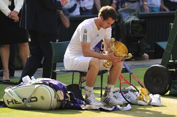 Llegó julio de 2013 y Andy Murray por fin levantó un título de Grand Slam.
El escocés venció en la final a Djokovic y se convirtió en el primer británcio en ganar Wimbledon desde Fred Perry en 1936.