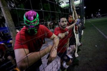 El partido de los enmascarados