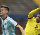 Colombia pierde ante Argentina con gol en el último minuto