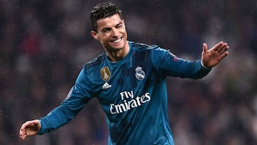 Cristiano Ronaldo, experto en Champions League