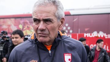 Gregorio Pérez, técnico de Independiente Santa Fe