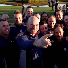 Ryder Cup 2018: jugadores de Europa y capitán