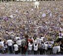 25.000 personas festejan el ascenso del Valladolid