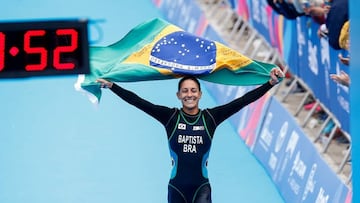 La atleta brasileña Luísa Baptista.