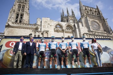 Regresó el ciclismo. Así fue la primera emocionante etapa de la Vuelta a Burgos 