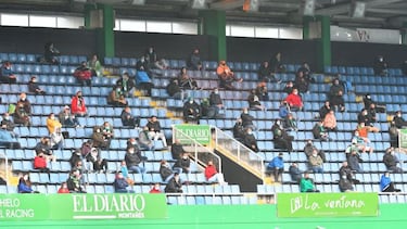 Habr¨¢ p¨²blico en el derbi..., pero el Racing solo gana a puerta cerrada