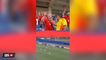 El padre de Zidane Yáñez estaba en una entrevista, y este lo sorprendió con su gol: “Ese es mi hijo...”