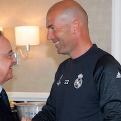 "Lo primero que haré como presidente será renovar a Zidane"