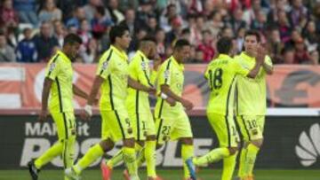 Uno por uno del Barcelona