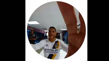 Así le dio la bienvenida el Galaxy a Jonathan Dos Santos