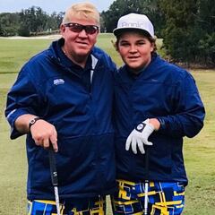 'Little John': el hijo de Daly que asombra al golf mundial