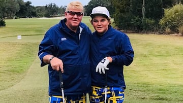 'Little John': el hijo de Daly que asombra al golf mundial