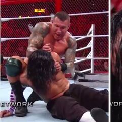 Animalada en la WWE: Orton, un destornillador, una jaula y la oreja de Jeff Hardy