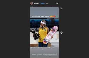 Quién es Leticia Bufoni, la chica a quien Neymar llama 'amor mío'