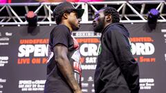 Errol Spence y Terence Crawford, cara a cara antes de la unificación del welter.