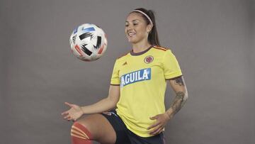 Diana Celis con la Selecci&oacute;n Colombia