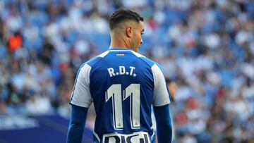 Raul De Tomas during the match between RCD Espanyol and Valencia CF, corresponding to the week 36 of the Liga Santander, played at the RCDE Stadium, in Barcelona, on 14th May 2022. (Photo by Joan Valls/Urbanandsport /NurPhoto via Getty Images)
PUBLICADA 24/05/21 NA MA15 2COL 