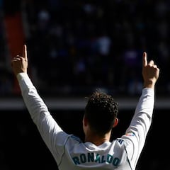 Cristiano Ronaldo marca el gol 500 de los derbis en Liga