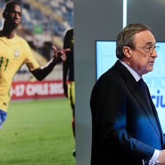 Florentino: "Vinicius está llamado a ser uno de los grandes"