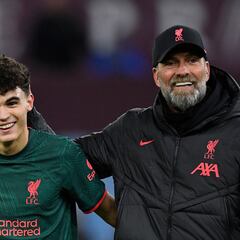 Bajčetić ya marca en la Premier League