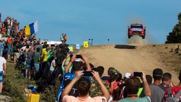 Dani Sordo en el Rally de Cerde&ntilde;a.