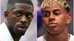 Lamine Yamal’s Ballon d’Or revenge on Ousmane Dembélé put on hold in Champions League
