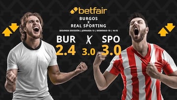 Burgos CF vs. Real Sporting de Gijón: horario, dónde ver, pronósticos y clasificación