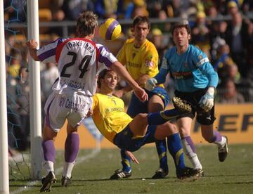 Un gol anulado a Abraham Paz en un Cádiz-Valladolid de 2006.