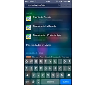 Cómo usar los buscadores internos de iOS 14