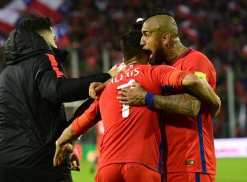 Chile - Ecuador, en imágenes