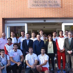 Rienda anima a los piragüistas a lograr el pase a Tokio 2020