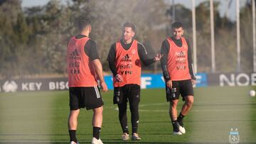 Formación posible de Argentina ante Chile en Copa América