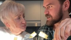 Una británica prueba por primera vez una tortilla de patatas y sentencia: “Solía pensar que era un poco de bacon”