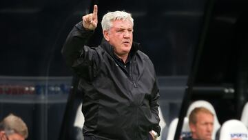 Steve Bruce, t&eacute;cnico del Newcastle.