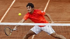 Garín vence cómodamente en su debut y avanza en Roma